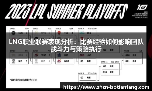 LNG职业联赛表现分析：比赛经验如何影响团队战斗力与策略执行